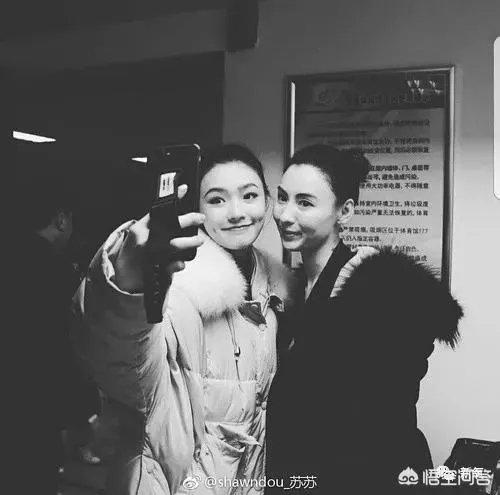 两代星女郎张柏芝林允合影，你更看好谁？
