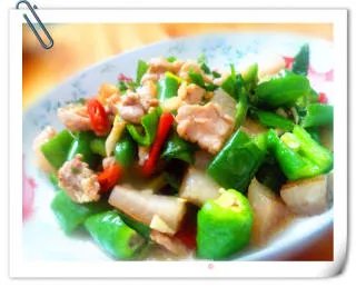 辣椒炒肉片
