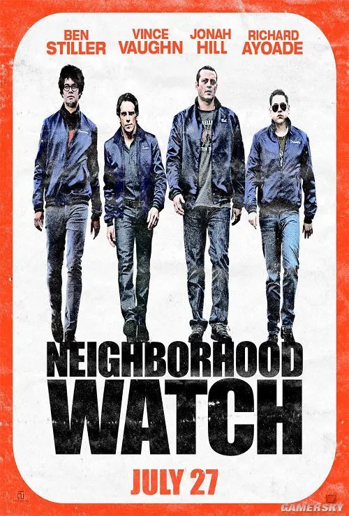 好莱坞外星人入侵喜剧 《街坊哨兵(The Watch/Neighborhood Watch)》最新预告片欣赏