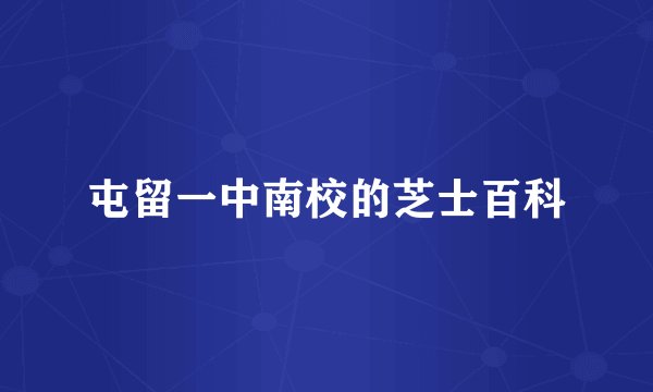 屯留一中南校的芝士百科