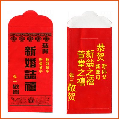 结婚红包上写什么好 红包给谁合适