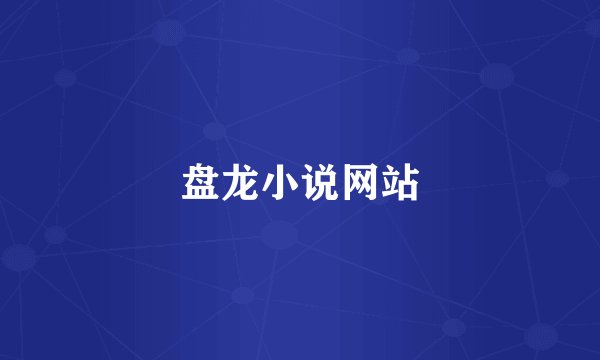 盘龙小说网站