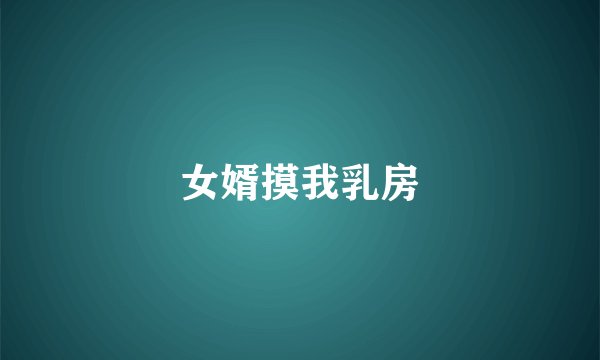 女婿摸我乳房