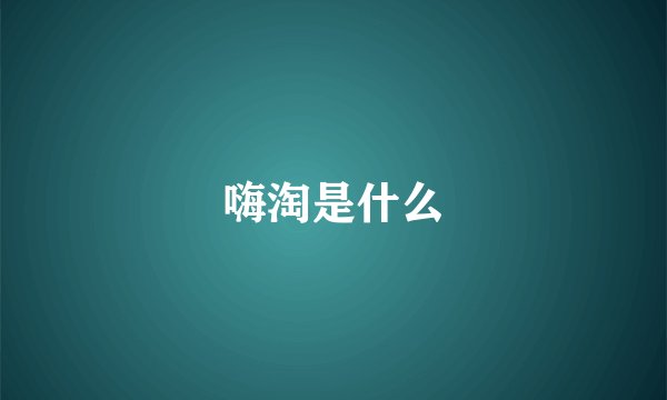 嗨淘是什么