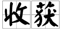 “收获”的反义词是什么？