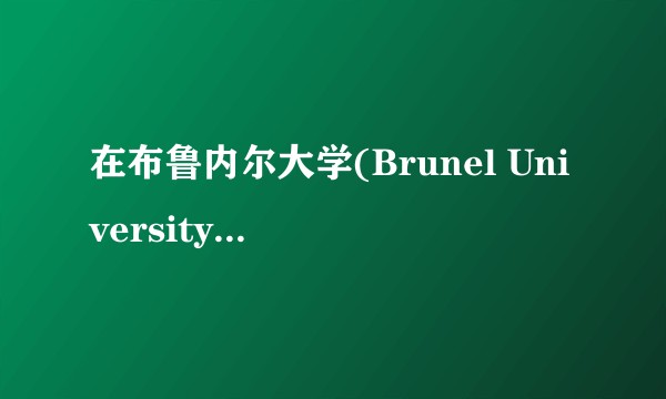 在布鲁内尔大学(Brunel University)就读是怎样的一番体验？