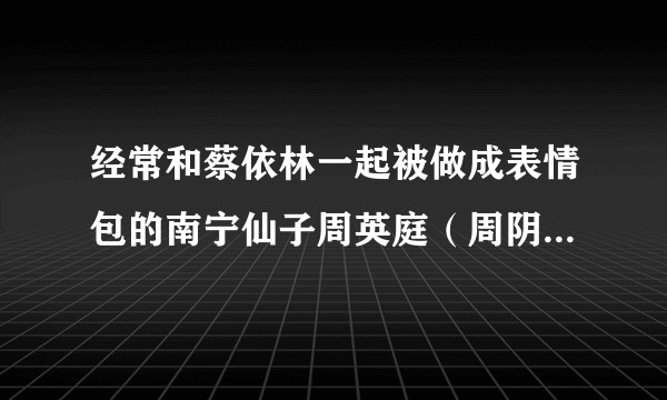 经常和蔡依林一起被做成表情包的南宁仙子周英庭（周阴婷、周英中）是谁？