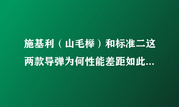 施基利（山毛榉）和标准二这两款导弹为何性能差距如此明显？ 未来海红旗16导弹能否达到标准2/6水平？